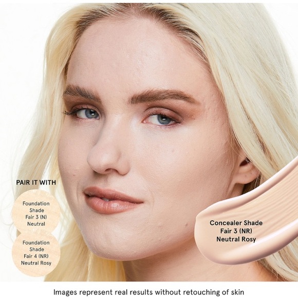 One/Size O/S Turn up the Base Butter Silk Concealer in Fair 3 BNIB - Picture 13 of 13